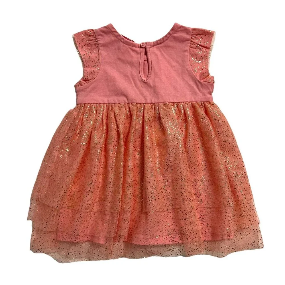 NEW Hanna Andersson Sz 75 (12-18m) Sparkly Special Occasion Dress